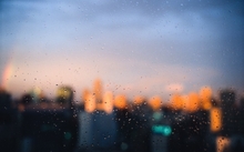 cityscapes rain focus window panes 1920x1200 wallpaper 